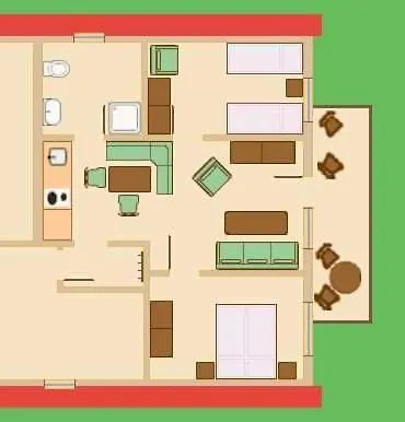 Im Ostseebad アパート ビンツ